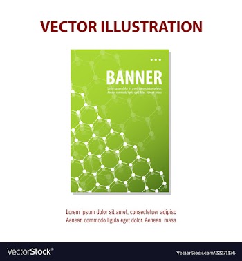 Abstract geometric design banner web template vector image