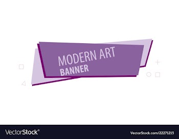 Abstract geometric design banner web template vector image