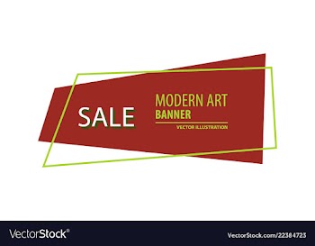 Abstract geometric design banner web template vector image