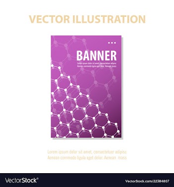 Abstract geometric design banner web template vector image