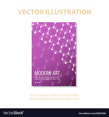 Abstract geometric design banner web template vector image