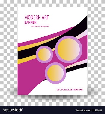 Abstract geometric design banner web template vector image