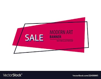 Abstract geometric design banner web template vector image