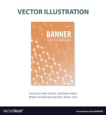 Abstract geometric design banner web template vector image