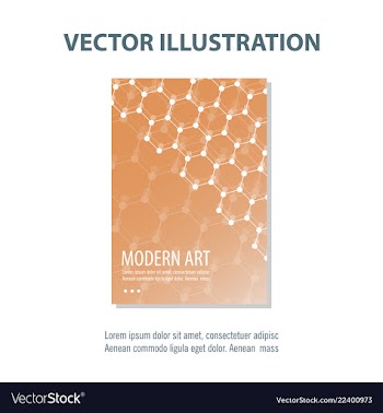 Abstract geometric design banner web template vector image