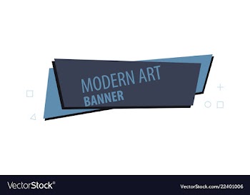Abstract geometric design banner web template vector image