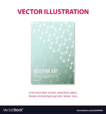 Abstract geometric design banner web template vector image
