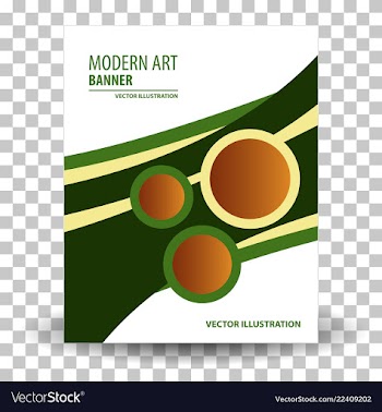 Abstract geometric design banner web template vector image