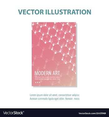 Abstract geometric design banner web template vector image