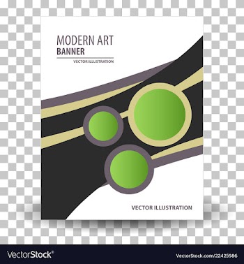 Abstract geometric design banner web template vector image
