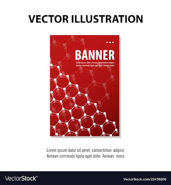 Abstract geometric design banner web template vector image