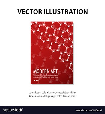 Abstract geometric design banner web template vector image