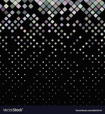 Abstract geometric diagonal square pattern vector image
