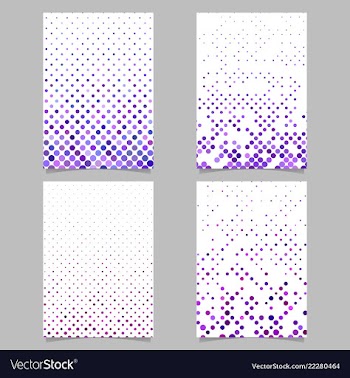 Abstract geometric dot pattern background page vector image
