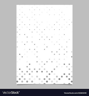 Abstract geometric dot pattern background poster vector image