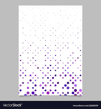 Abstract geometric dot pattern background poster vector image