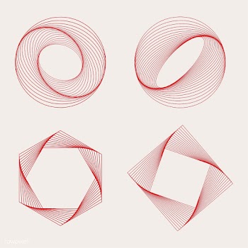 Abstract geometric elements set vector | Free stock vector - 486945