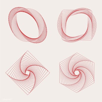 Abstract geometric elements set vector | Free stock vector - 486947
