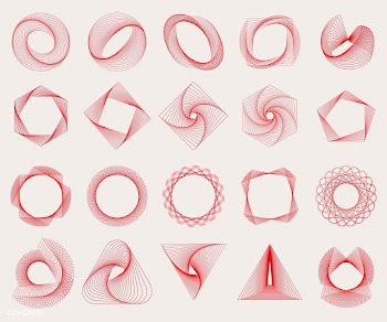 Abstract geometric elements set vector | Free stock vector - 486983