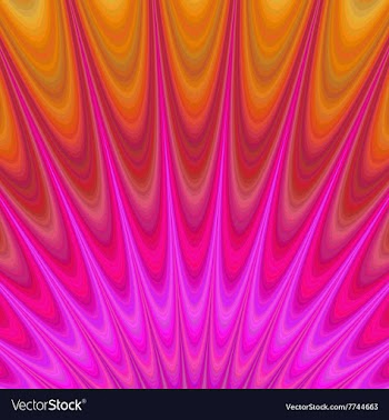 Abstract geometric flames from hell vector image