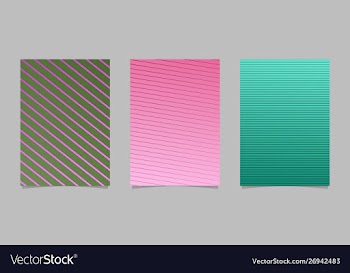 Abstract geometric line page template background vector image