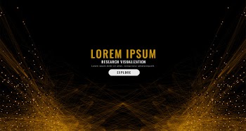 Abstract geometric lines mesh techno background Free Vector