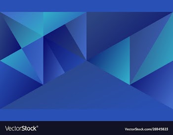 Abstract geometric minimal gradient triangle vector image