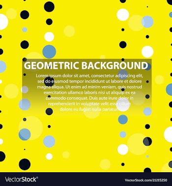 Abstract geometric pattern and background vector image