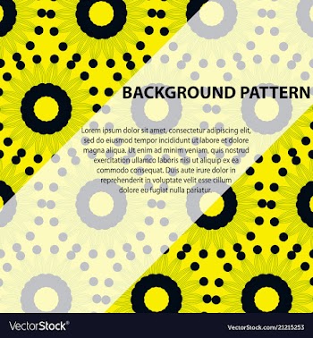Abstract geometric pattern and background vector image