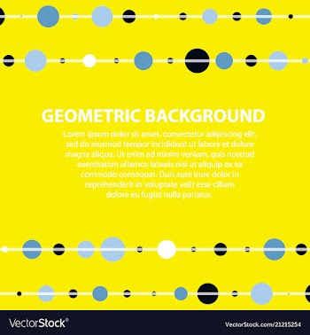 Abstract geometric pattern and background vector image