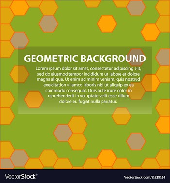 Abstract geometric pattern and background vector image