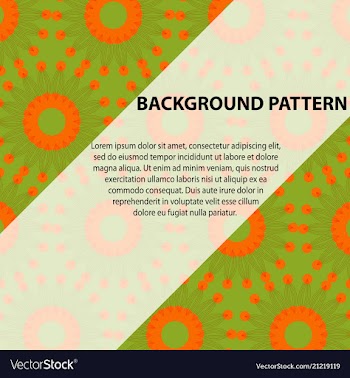 Abstract geometric pattern and background vector image
