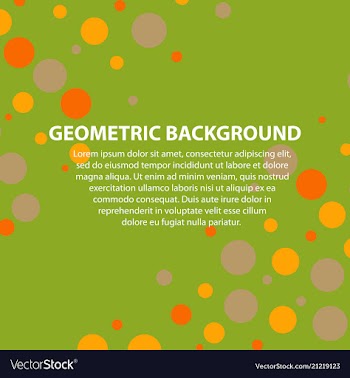 Abstract geometric pattern and background vector image