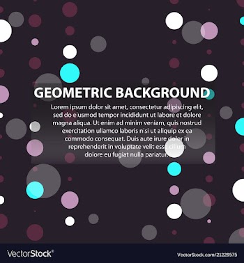 Abstract geometric pattern and background vector image