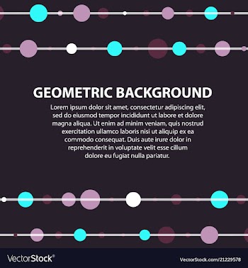 Abstract geometric pattern and background vector image