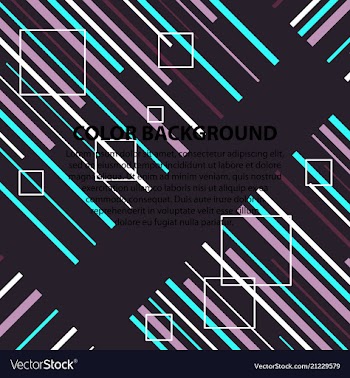 Abstract geometric pattern and background vector image
