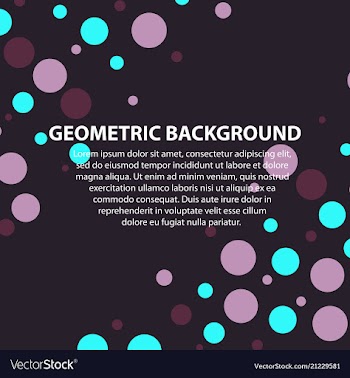 Abstract geometric pattern and background vector image