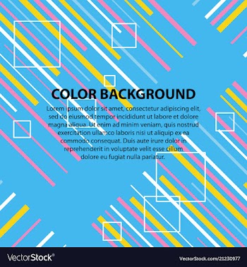 Abstract geometric pattern and background vector image
