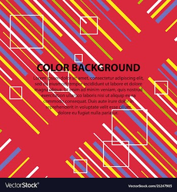 Abstract geometric pattern and background vector image