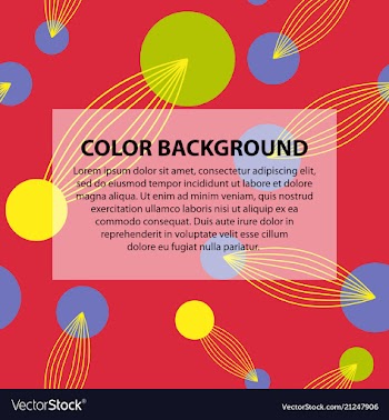 Abstract geometric pattern and background vector image