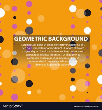 Abstract geometric pattern and background vector image