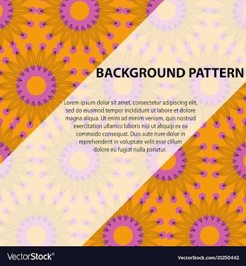 Abstract geometric pattern and background vector image