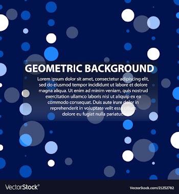 Abstract geometric pattern and background vector image
