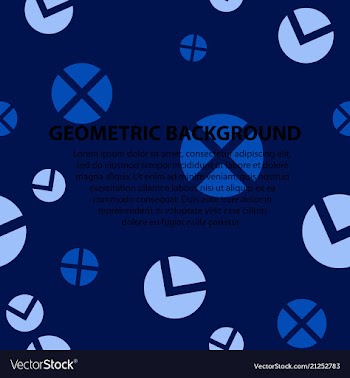 Abstract geometric pattern and background vector image