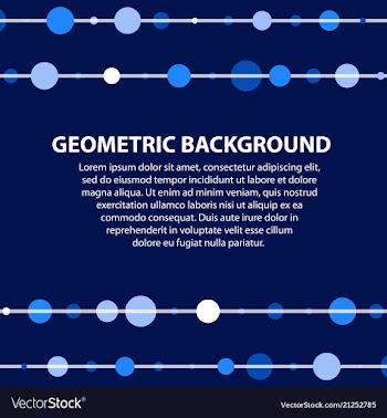 Abstract geometric pattern and background vector image