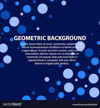 Abstract geometric pattern and background vector image