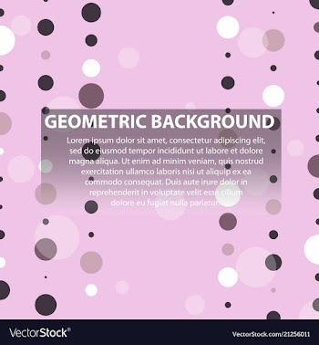 Abstract geometric pattern and background vector image