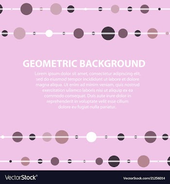 Abstract geometric pattern and background vector image