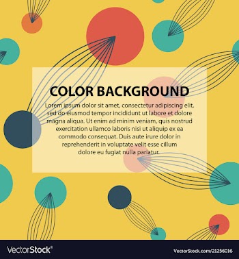Abstract geometric pattern and background vector image
