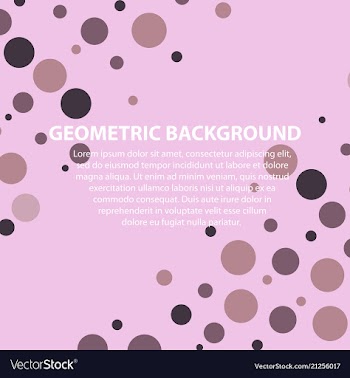 Abstract geometric pattern and background vector image